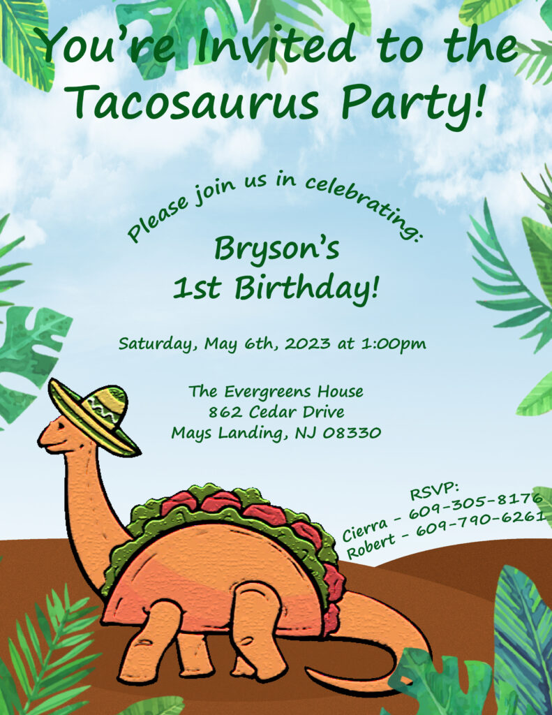 tacosaurusbirthdayinvitation